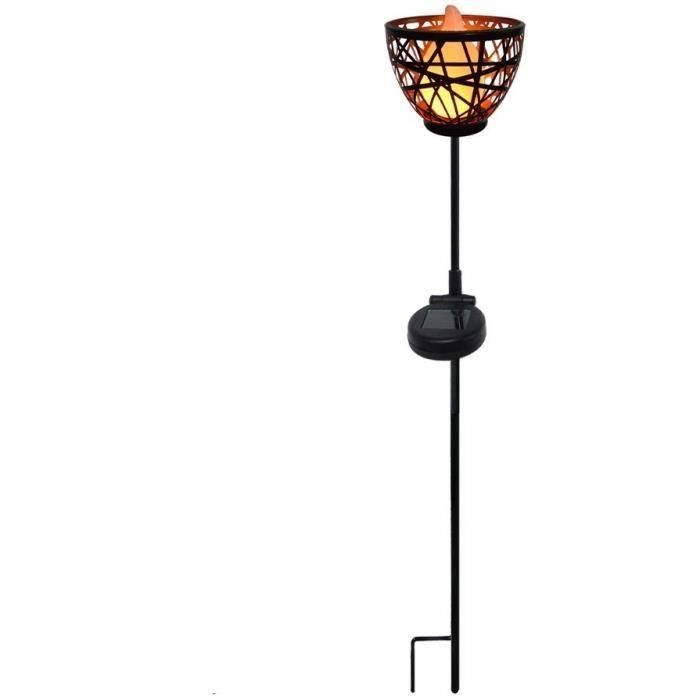 Linterna solar de metal para pegar - LUMISKY - BLOSSOM - Al. 84,5 cm - LED blanco cálido Linterna solar de metal para pegar - LUMISKY - BLOSSOM - Al. 84,5 cm - LED blanco cálido