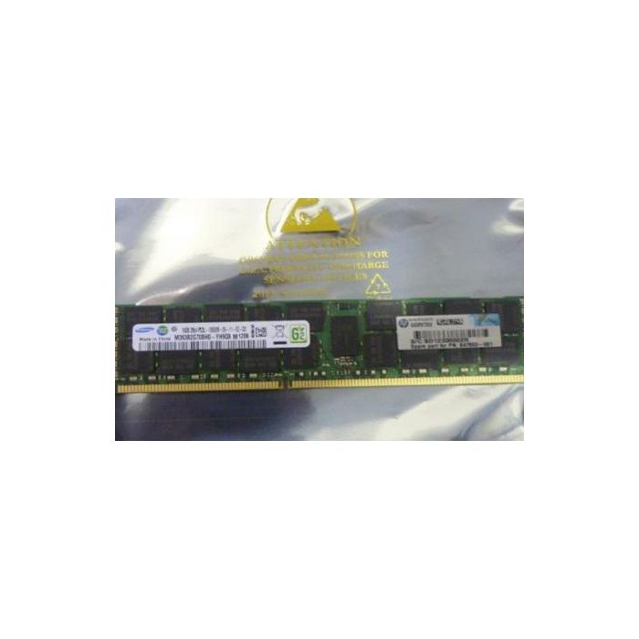 Hewlett Packard Enterprise 16GB, PC3L-10600R-9, Dual-Rank, DDR3, low-voltage, Dual In-Line Memory Module (DIMM) 1 Hewlett Packard Enterprise 16GB, PC3L-10600R-9, Dual-Rank, DDR3, low-voltage, Dual In-Line Memory Module (DIMM) 1