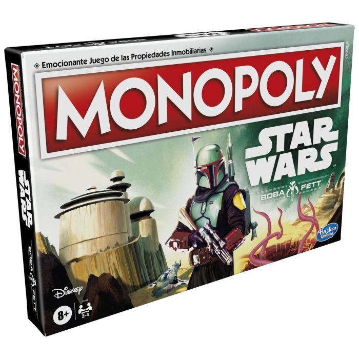 Hasbro Monopoly: Edición Boba Fett Juego de Mesa Star Wars F5394105 3 Hasbro Monopoly: Edición Boba Fett Juego de Mesa Star Wars F5394105 3