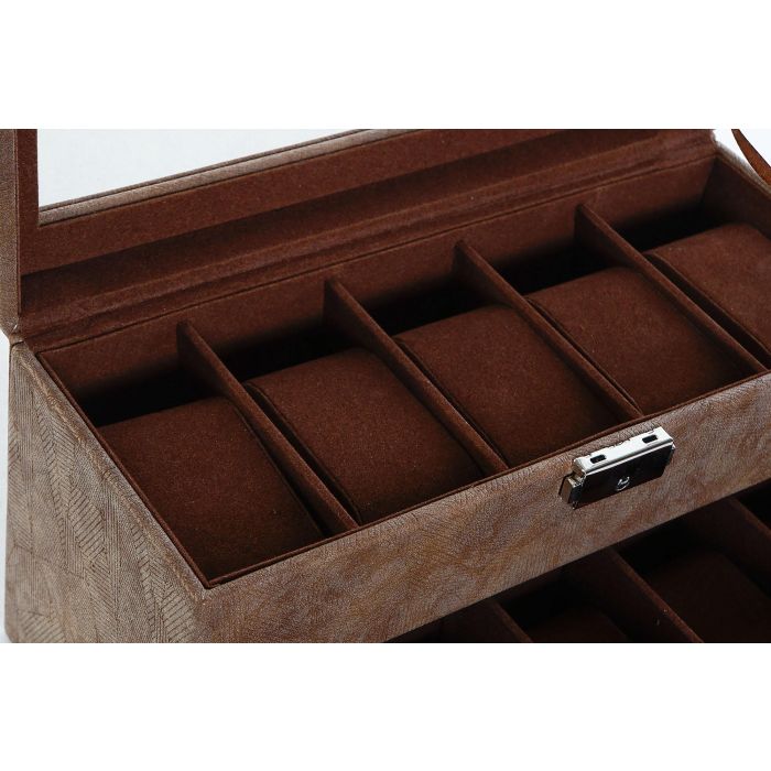 Joyero Tradicional DKD Home Decor Marron 11 x 15.5 x 27.5 cm 1 Joyero Tradicional DKD Home Decor Marron 11 x 15.5 x 27.5 cm 1
