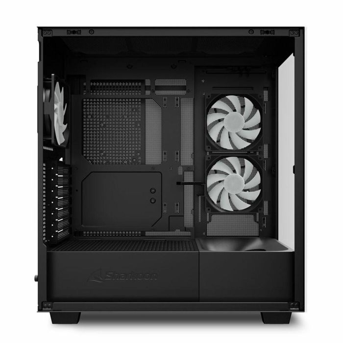 Caja Semitorre ATX Sharkoon Rebel C60 Negro 8