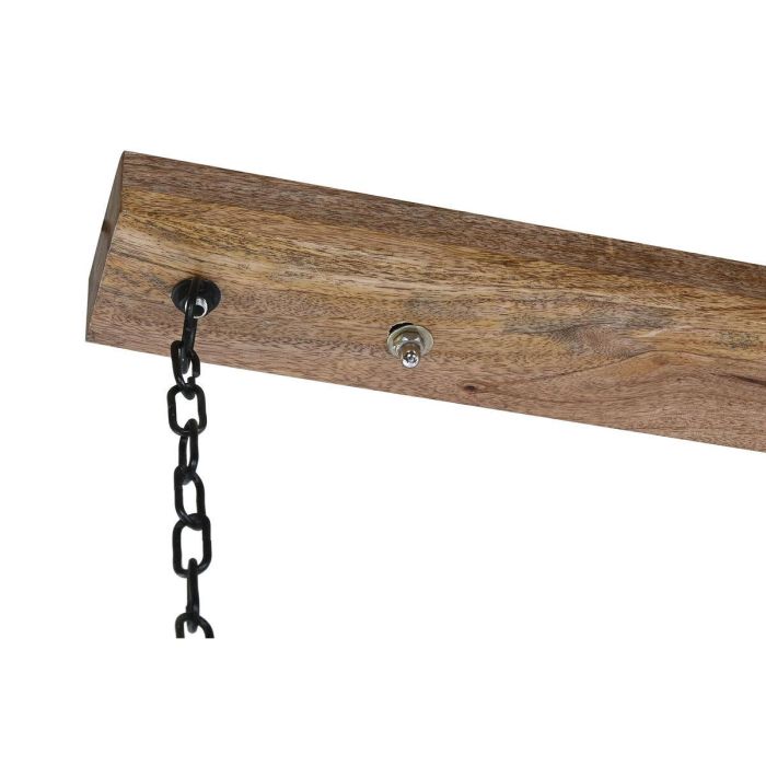 DKD Home Decor Lámpara Techo Tropical Marrón Negro 27 x 27 x 100 cm 1 DKD Home Decor Lámpara Techo Tropical Marrón Negro 27 x 27 x 100 cm 1