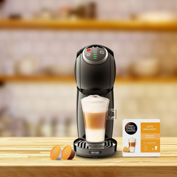 Cafetera de Cápsulas DeLonghi Genio S Plus Negro 2