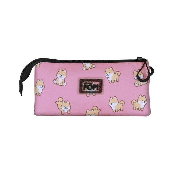 Karactermania Estuche Portatodo Triple Oh My Pop! Shiba Multicolor 23 x 8 x 11 cm 3