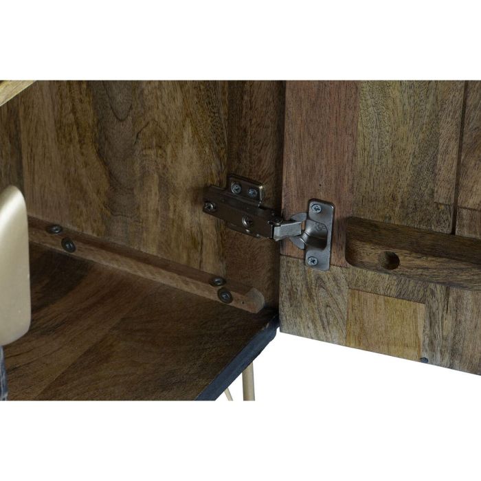Aparador DKD Home Decor Negro Dorado Metal Madera de mango 81 x 45 x 75 cm 10 Aparador DKD Home Decor Negro Dorado Metal Madera de mango 81 x 45 x 75 cm 10