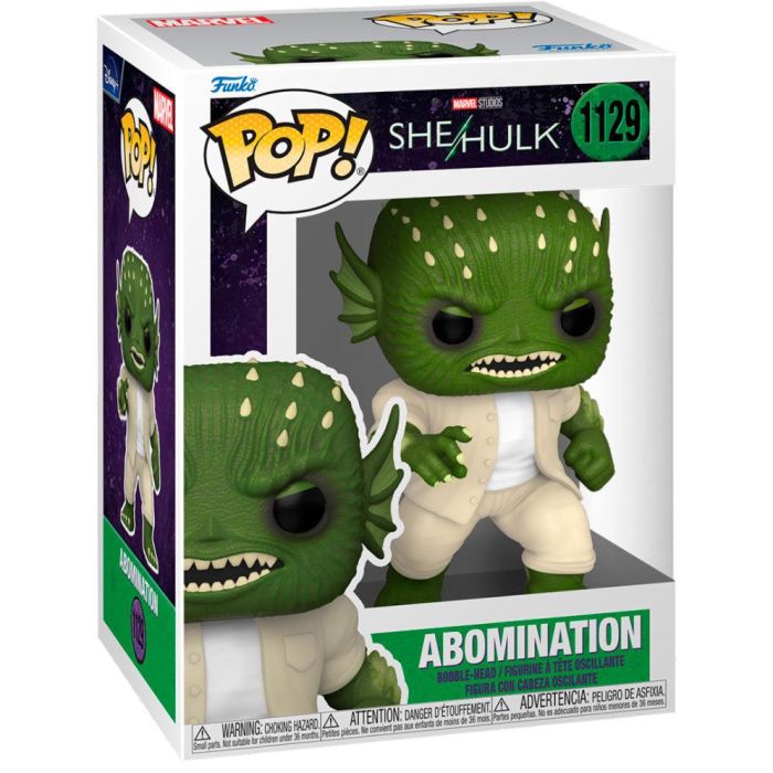 Funko Pop Marvel She-Hulk Abominación 64199 - Figura de Vinilo de 9cm con Caja Original 1 Funko Pop Marvel She-Hulk Abominación 64199 - Figura de Vinilo de 9cm con Caja Original 1
