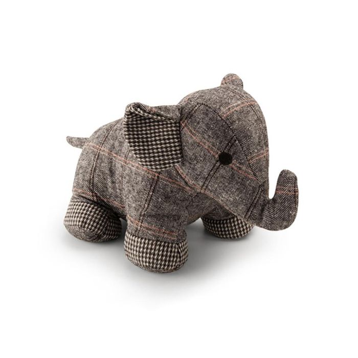 Inofix Tope textil sujetapuertas elefante gris, previene portazos, decorativo 0 Inofix Tope textil sujetapuertas elefante gris, previene portazos, decorativo 0