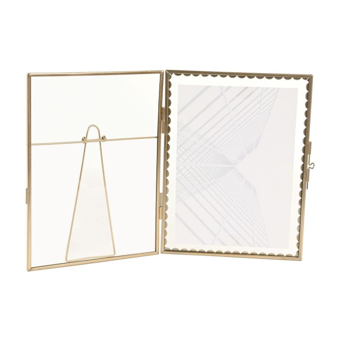 Marco Foto 13X18 Glam DKD Home Decor Dorado 1 x 21 x 16 cm (4 Unidades) 2