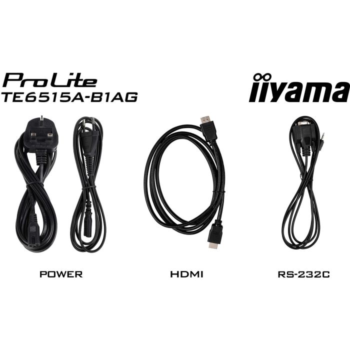 Iiyama Monitor Interactivo 65" TE6515A-B1AG, Android 14, UHD IPS, Pantalla Táctil 4K para Colaboración Empresarial y Aulas 11