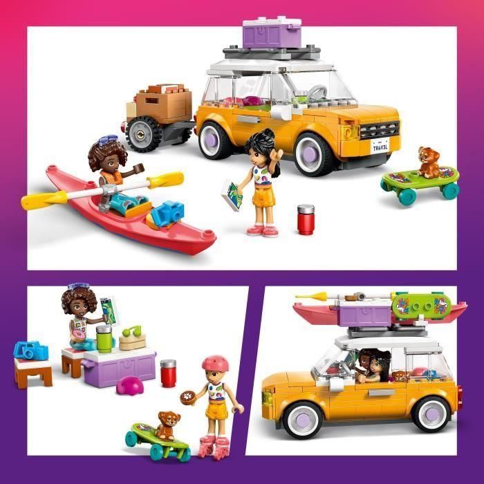 Excursión en coche por carretera lego friends 3 Excursión en coche por carretera lego friends 3