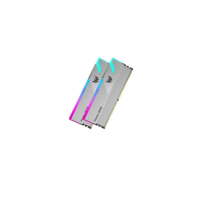 ACER Predator Vesta-16GB-3200-1R*8 Silver heatsink (8GB*2) 8GB 1R*8 PC4 3200 CL16-20-20-38