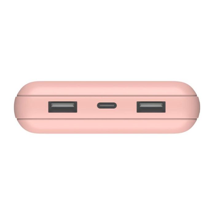 Belkin BPB012btRG Powerbank, 20.000mAh, 15W, USB-A y USB-C, Rosa 3 Belkin BPB012btRG Powerbank, 20.000mAh, 15W, USB-A y USB-C, Rosa 3