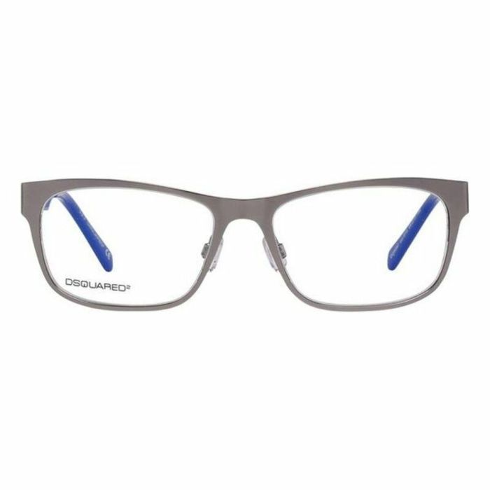 Montura de Gafas Hombre Dsquared2 DQ5097-015-54 Plateado ø 54 mm 2 Montura de Gafas Hombre Dsquared2 DQ5097-015-54 Plateado ø 54 mm 2