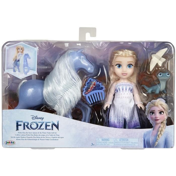 REINA DE LAS NIEVES - Caja de muñecas Elsa y Nokk - 15 cm - JAKKS - 480447 4