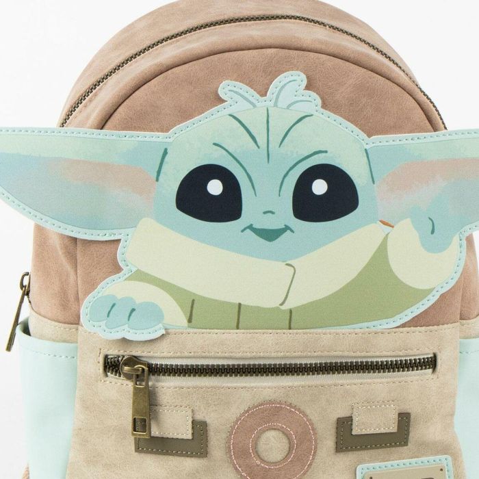 Cerdá The Mandalorian Grogu - Mochila Casual de Polipiel Beige 22 x 24 x 11.5 cm 3 Cerdá The Mandalorian Grogu - Mochila Casual de Polipiel Beige 22 x 24 x 11.5 cm 3