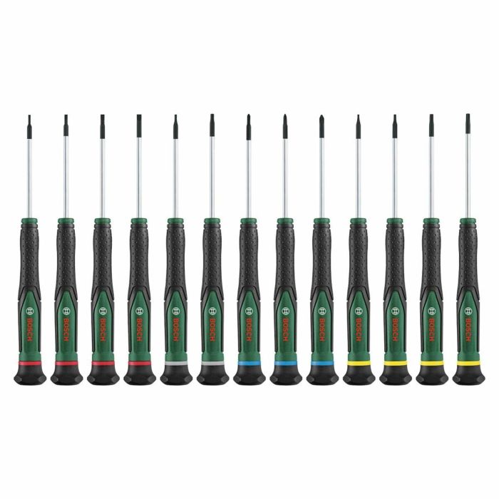 Juego de destornilladores osch de 13 piezas (para bricolaje, modelado y manualidades, puntas precisas y magnéticas PH/TX/HEX/SL) 2 Juego de destornilladores osch de 13 piezas (para bricolaje, modelado y manualidades, puntas precisas y magnéticas PH/TX/HEX/SL) 2