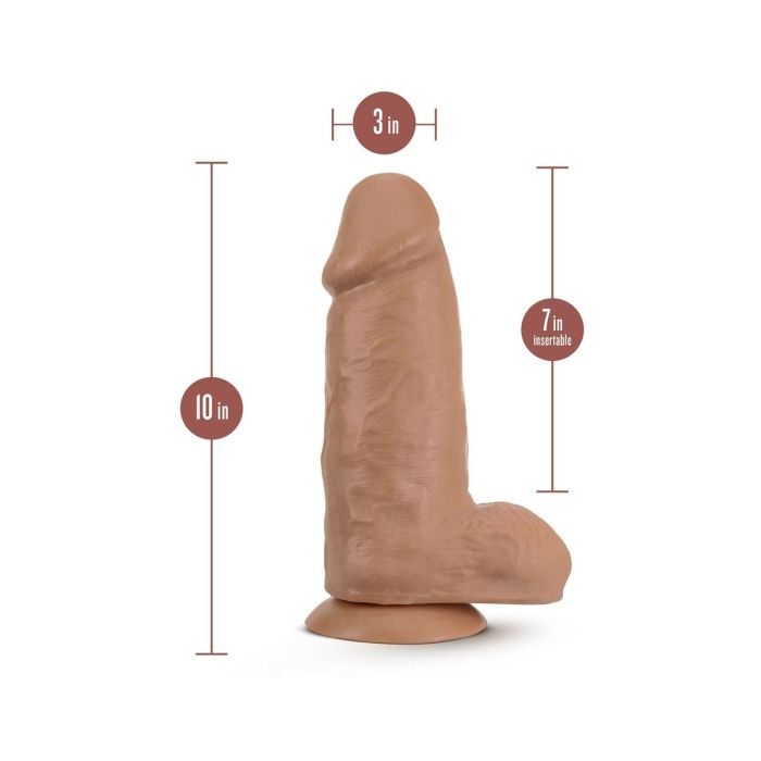 Dildo Blush Au Naturel Marrón Ø 7,4 cm 7