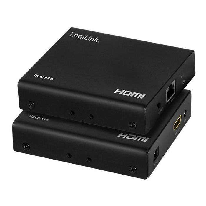 Logilink HDMI Extender/Splitter-Set über IP.70m.1x2-Port 0 Logilink HDMI Extender/Splitter-Set über IP.70m.1x2-Port 0