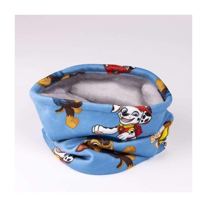 Paw Patrol Braga de cuello bufanda tubular infantil multicolor para niños y niñas de 18 a 48 meses, 24x21 cm