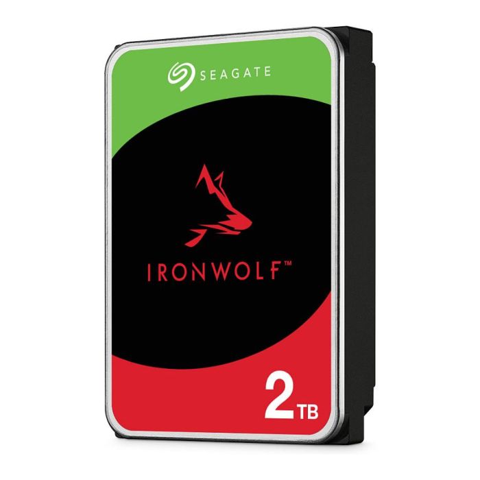 Seagate Disco Duro Interno IronWolf ST2000VN003 2TB 5400RPM 256MB 3.5" SATA III 1