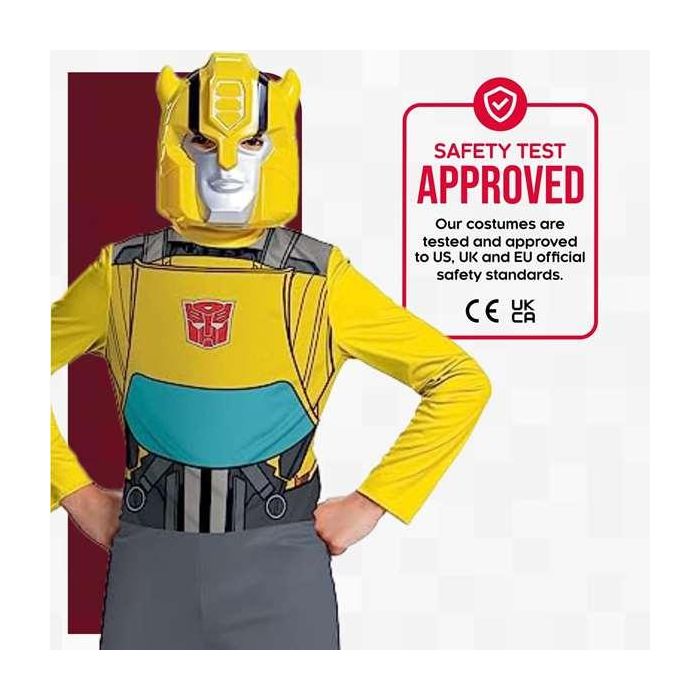 Disfraz hasbro transformers bumblebee basic t. 4-6 años 3 Disfraz hasbro transformers bumblebee basic t. 4-6 años 3