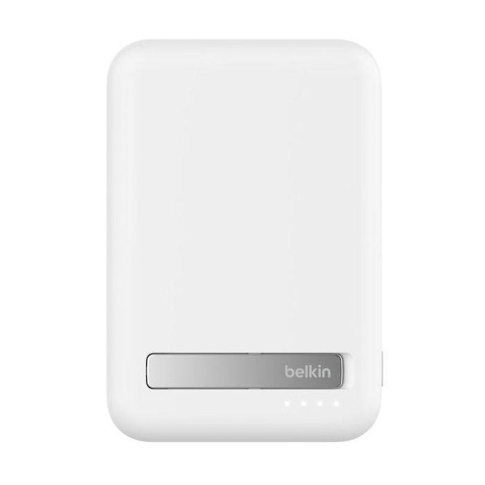 Belkin BPD008BTWH Powerbank Magnética 10000 mAh Qi2 Carga Rápida Inalámbrica Blanca para iPhone 4