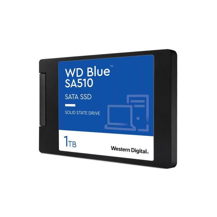 Western Digital WDS100T3B0A Disco SSD WD Blue SA510 1TB SATA III 2.5" 7mm, Velocidad hasta 560MB/s, incluye Acronis 1 Western Digital WDS100T3B0A Disco SSD WD Blue SA510 1TB SATA III 2.5" 7mm, Velocidad hasta 560MB/s, incluye Acronis 1