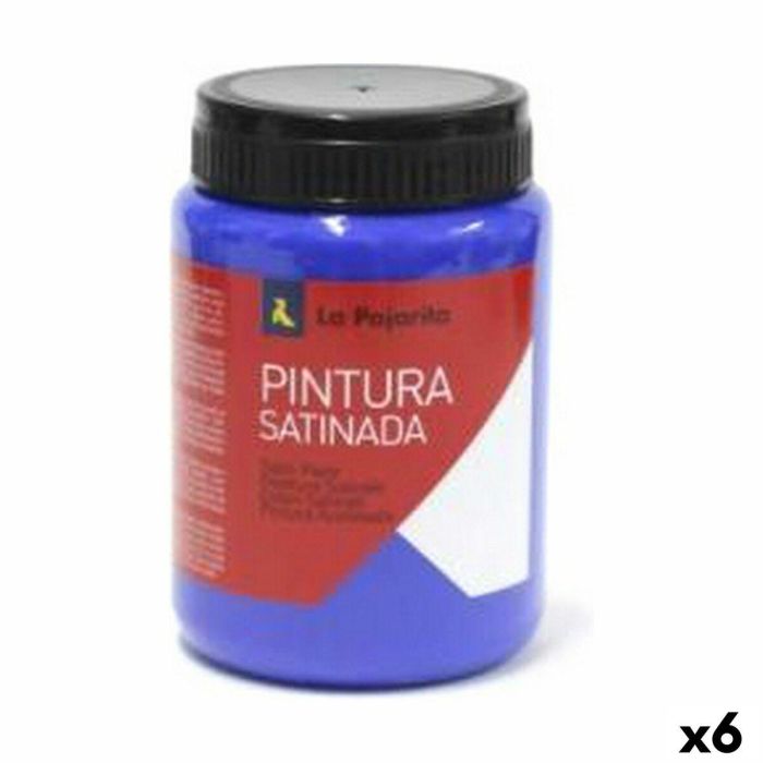 Témpera La Pajarita L-11 6 Piezas Azul Océano Satinado Escolar Témpera La Pajarita L-11 6 Piezas Azul Océano Satinado Escolar