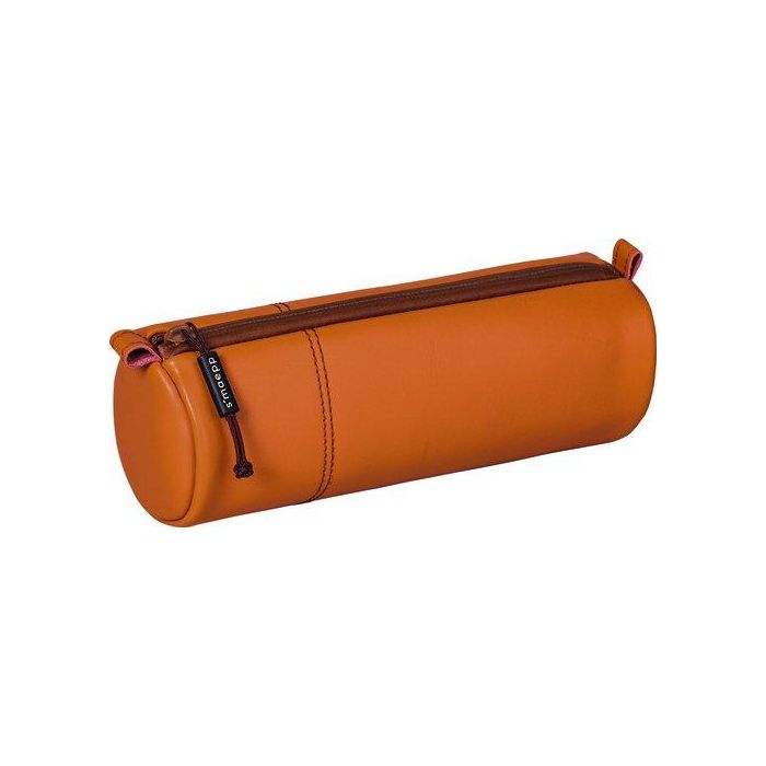 Portatodo Smaepp Soft M Redondo Piel Natural Marron