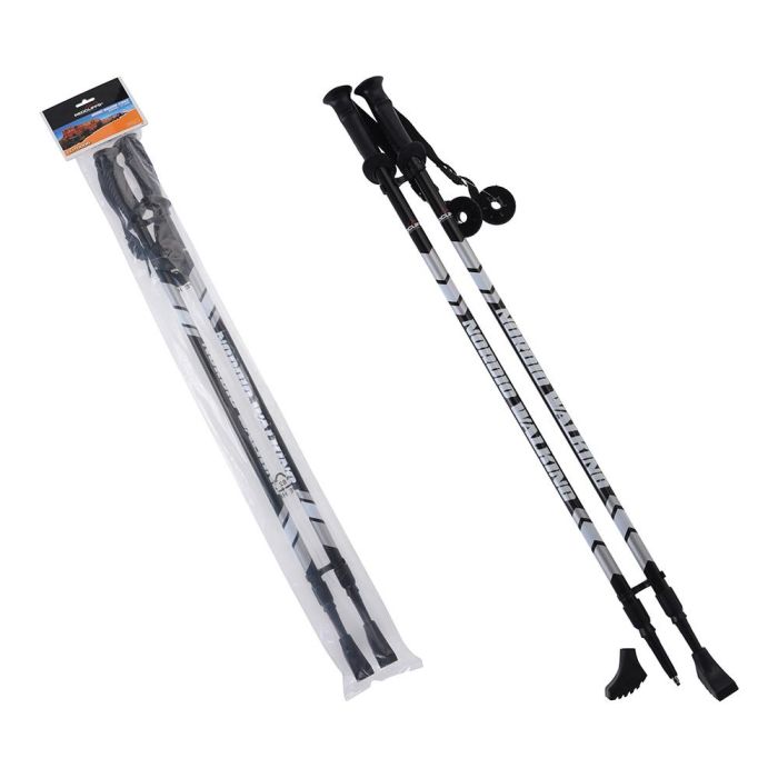 Conjunto de 2 palos de trekking extensibles 110-140cm redcliffs Conjunto de 2 palos de trekking extensibles 110-140cm redcliffs
