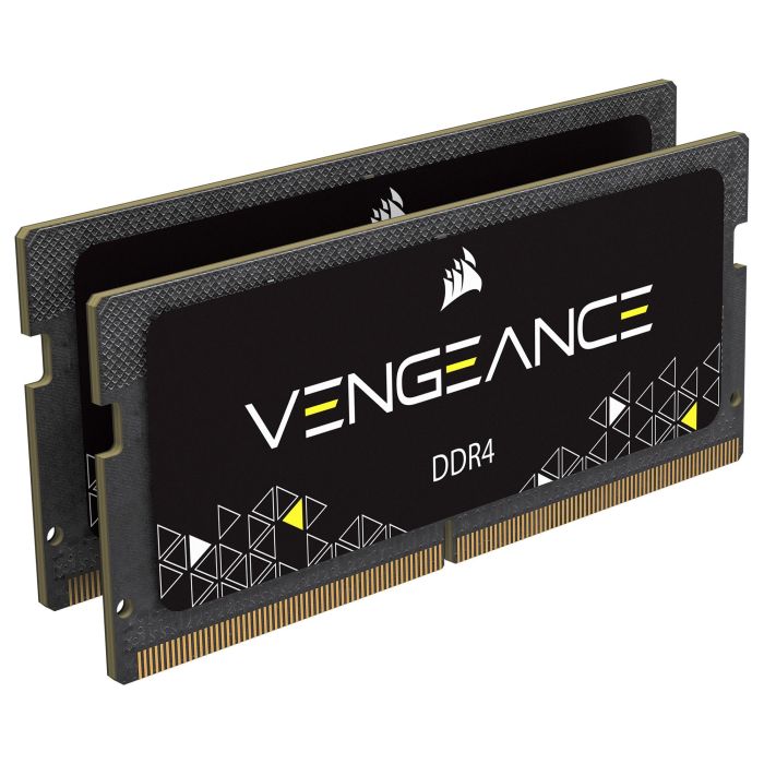 Corsair CMSX16GX4M2A2666C18 Memoria RAM DDR4 SO-DIMM 16 GB (2x 8 GB) 2666 MHz para Portátil Negra Vengeance 4