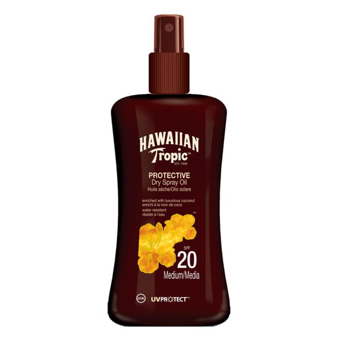 Hawaiian Tropic Coconut & Guava Tropical Dry Oil Spf20 Spray