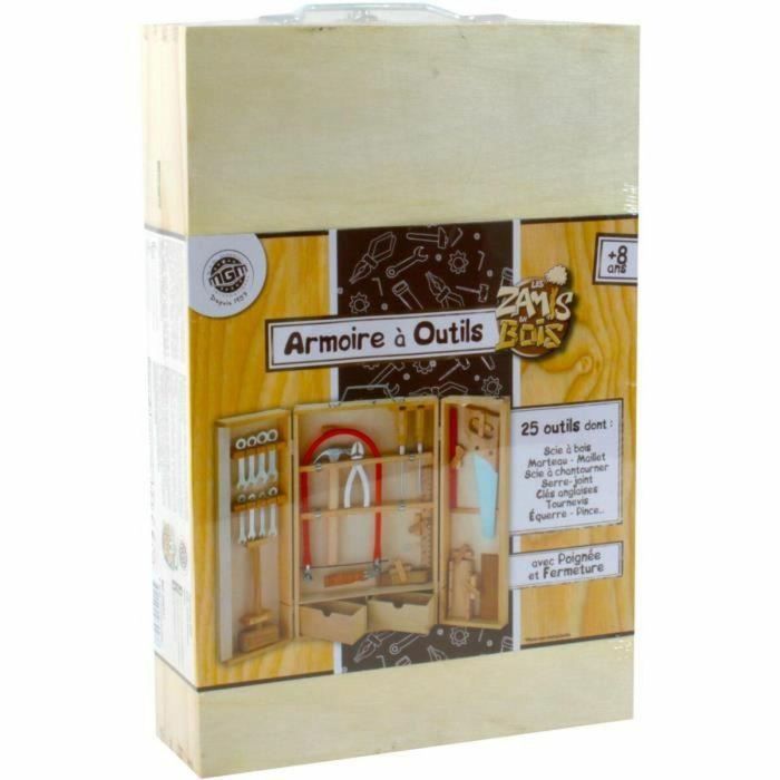 Juego de herramientas para niños Planete bois 25 Piezas 1