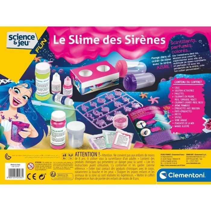 Clementoni Ciencia y Juego Baba de Sirena 2 Clementoni Ciencia y Juego Baba de Sirena 2