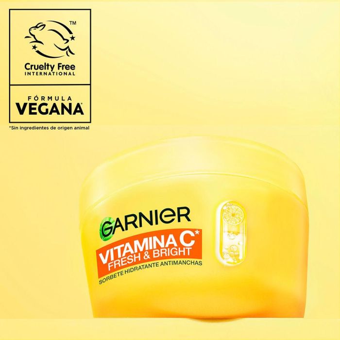 Garnier Vitamin C Fresh & Bright Sorbete Hidratante Antimanchas 85 ml 3