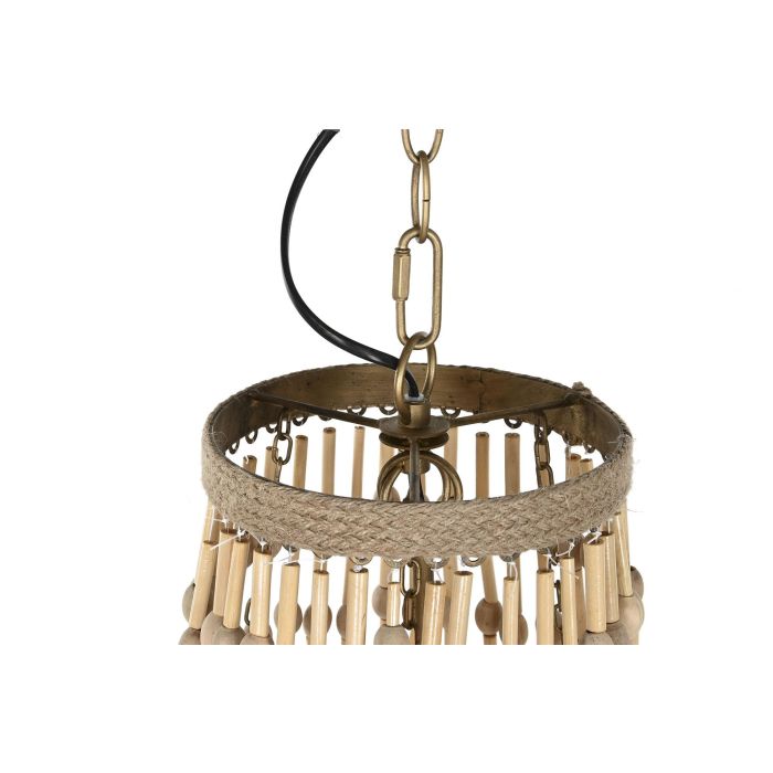 Lampara Techo Balines DKD Home Decor Natural 50.5 x 148 x 50.5 cm 3 Lampara Techo Balines DKD Home Decor Natural 50.5 x 148 x 50.5 cm 3