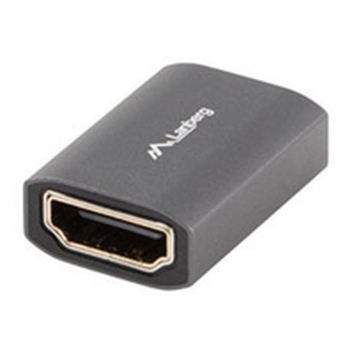Adaptador HDMI Lanberg AD-HDMI-02 Plateado 3 Adaptador HDMI Lanberg AD-HDMI-02 Plateado 3