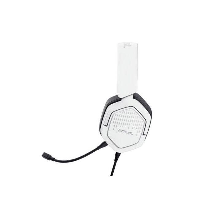 Trust GXT492W Auriculares Alámbricos Diadema Juego Blanco - Circumaural, Micrófono Boom, 1.2m Cable 4 Trust GXT492W Auriculares Alámbricos Diadema Juego Blanco - Circumaural, Micrófono Boom, 1.2m Cable 4