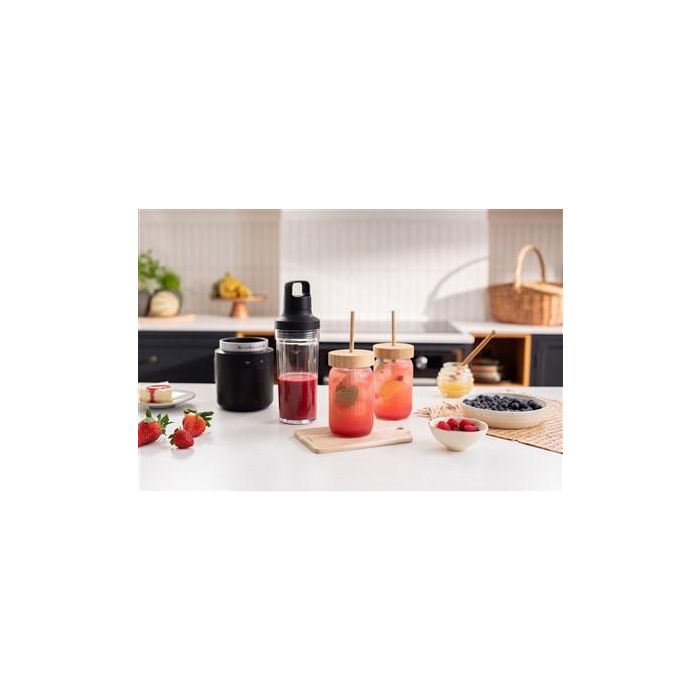 Kitchenaid 5KSBR200BM Batidora Compacta Inalámbrica Sin Batería Go, Negro Mate 11