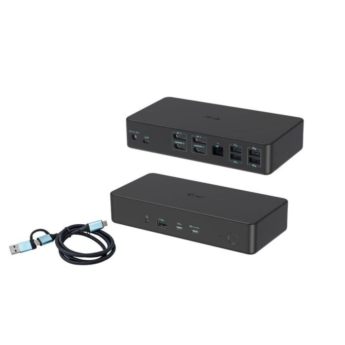 Dockstation i-Tec CADUAL4KDOCKPD2 Negro 1 Dockstation i-Tec CADUAL4KDOCKPD2 Negro 1
