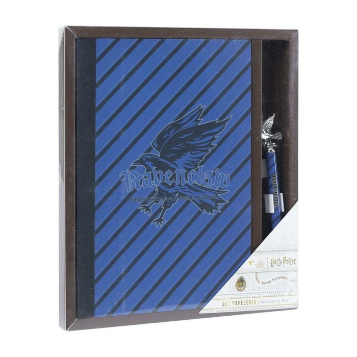 Set de papelería harry potter ravenclaw 22.0 x 22.0 x 2.5 cm