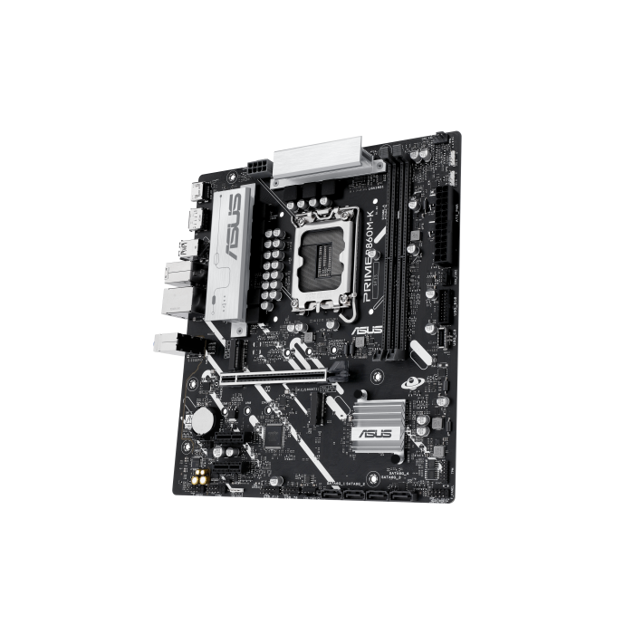 PLACA ASUS PRIME B860M-K INTEL1851 2DDR5 HDMI/DISPLAYPORTS PCIE4.0 4SATA3 USB2.0 MATX 3