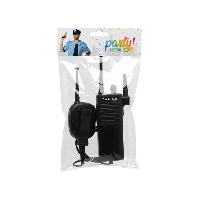 Accesorio Walkie Talkie Carnaval Policía Adulto 1 Accesorio Walkie Talkie Carnaval Policía Adulto 1