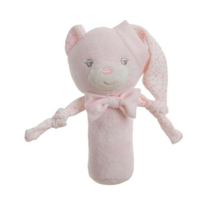 Sonajero rosa 16 cm osito sweet estrellas Sonajero rosa 16 cm osito sweet estrellas