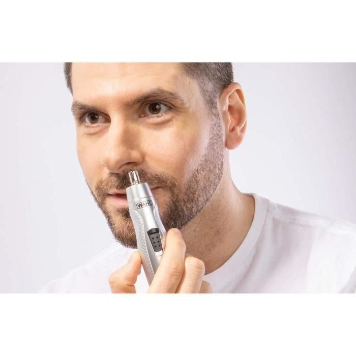 Cortabarbas Wahl 5606-308 con recortadora de nariz y orejas, precisión 2-12mm, cuchillas autoafilables, ideal para viajar 3 Cortabarbas Wahl 5606-308 con recortadora de nariz y orejas, precisión 2-12mm, cuchillas autoafilables, ideal para viajar 3
