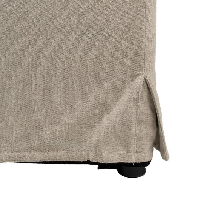 Cama Canapé Beige Tejido Dormitorio 166 X 215 X 96 cm