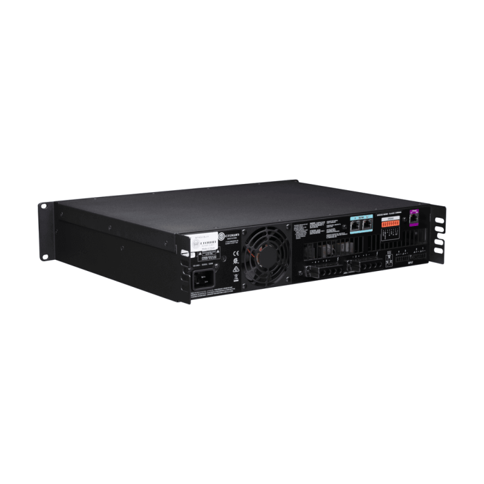 Entrada Analógica + Blu Link, 4 Canales, 1200W Por Canal De Salida 7