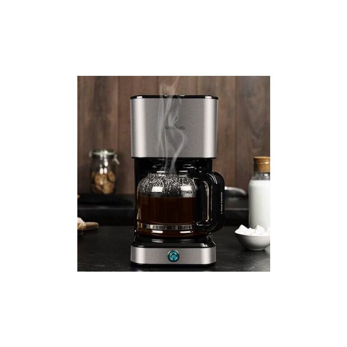 Cecotec Coffee 66 Heat Cafetera de filtro Semi-automática 1.5L, 12 Tazas, Jarra, Café Molido, 950W, Negro/Acero Inoxidable 1 Cecotec Coffee 66 Heat Cafetera de filtro Semi-automática 1.5L, 12 Tazas, Jarra, Café Molido, 950W, Negro/Acero Inoxidable 1