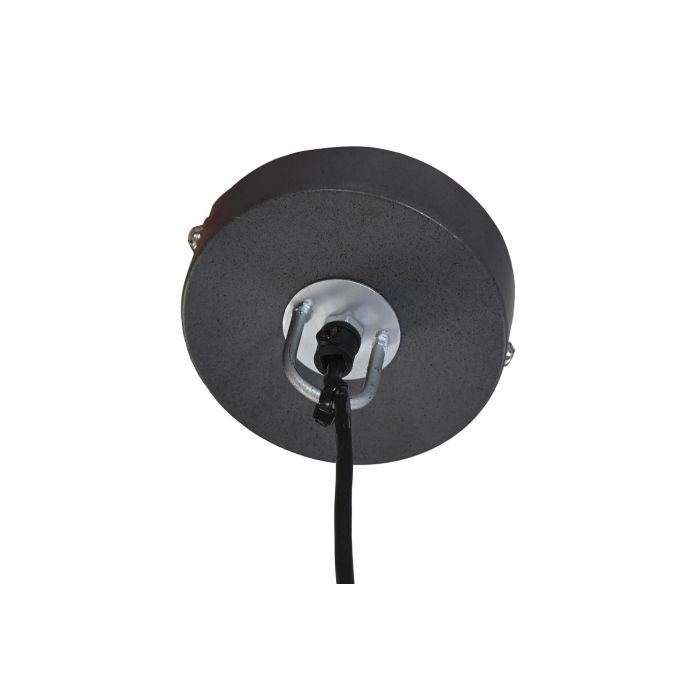 DKD Home Decor Lámpara Techo Metal Gris Negro 24 x 24 x 115 cm 8