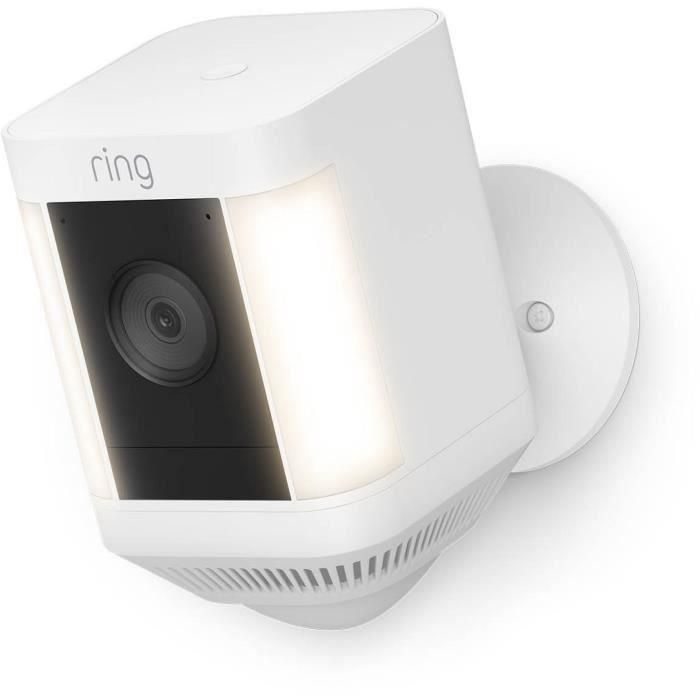 Cámara de vigilancia con batería RING Spotlight Plus - Blanca - UE 2 Cámara de vigilancia con batería RING Spotlight Plus - Blanca - UE 2